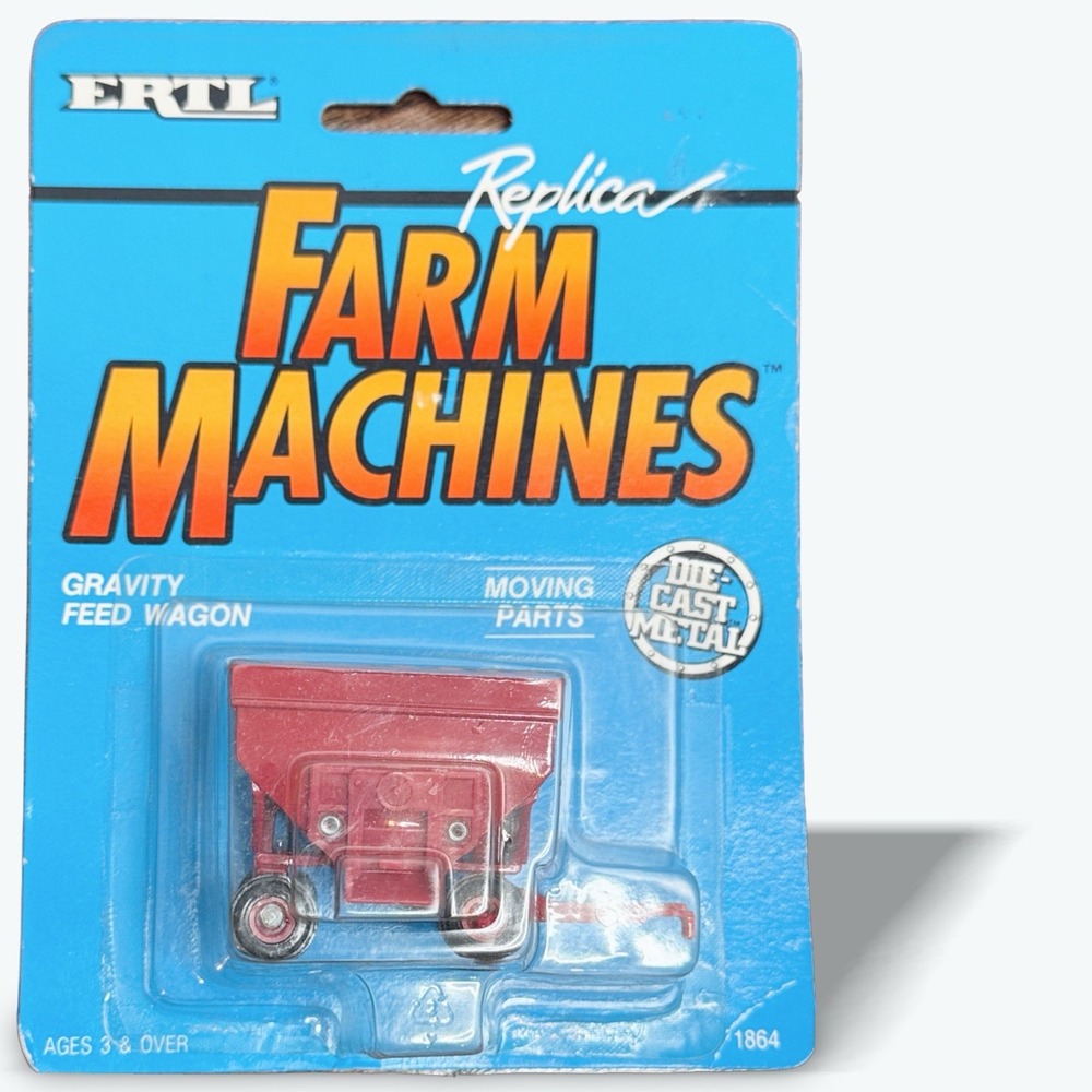 Vintage Ertl‎ Replica Farm Machines Gravity Feed Wagon
